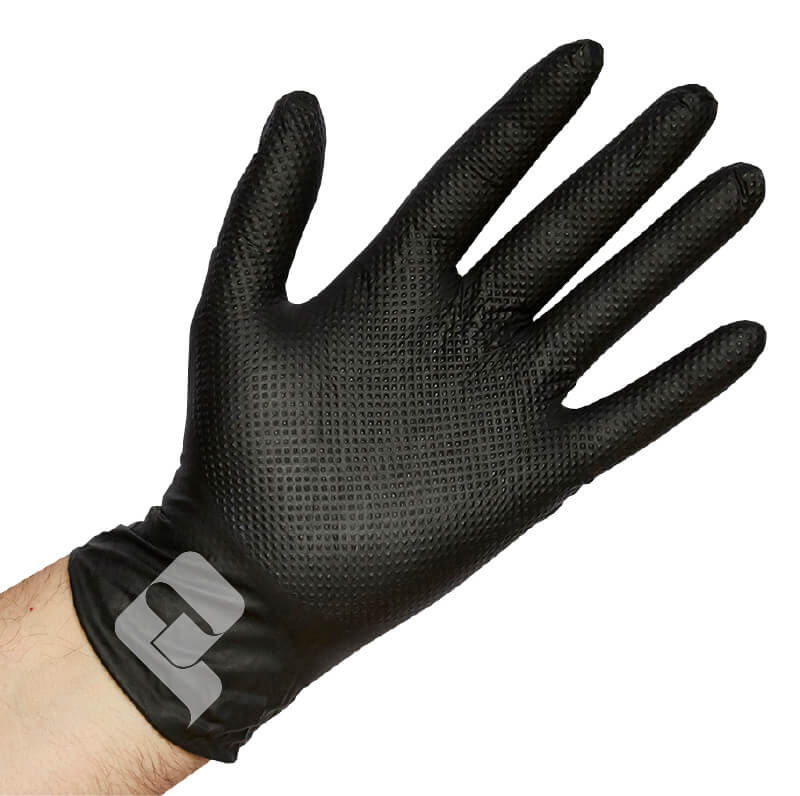 GUANTE DIAMANTADO NEGRO 9GR